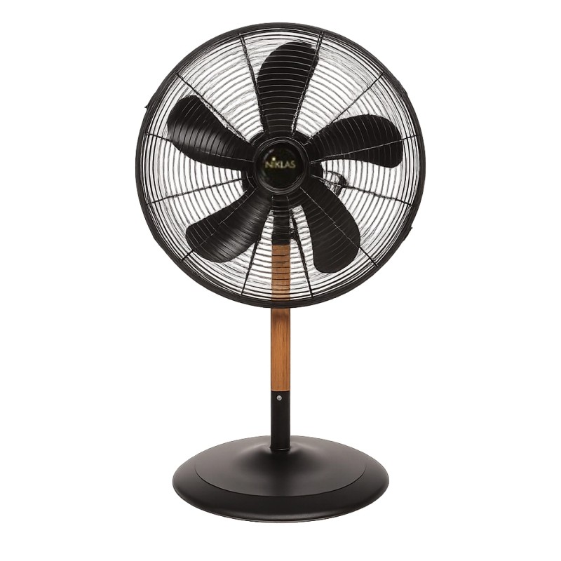 60W Pedestal Fan 5 Blades 3 Speeds Height 76cm NIKLAS