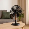 Ventilador de Pé 60W 5 Pás 3 Velocidades Altura 76cm NIKLAS