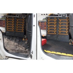 Zwarte PVC Kliktegels 50x50 cm Antislip Duurzaam