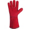 Gants de protection thermique en cuir pour soudeur