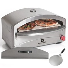 Forno a gas per pizza 4800W cottura su pietra refrattaria 400°C