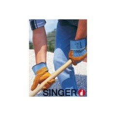 Guante Manipulación Pesada Talla 10 Cuero Serraje Bovina Palma