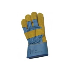 Gant Manutention Lourde Taille 10 Cuir Croute Bovin Paume