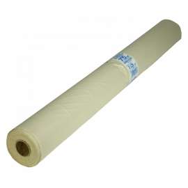 Bâche de protection intérieure à lisière adhésive P715 - polyéthylène  translucide - rouleau de 25 m x 2700 mm