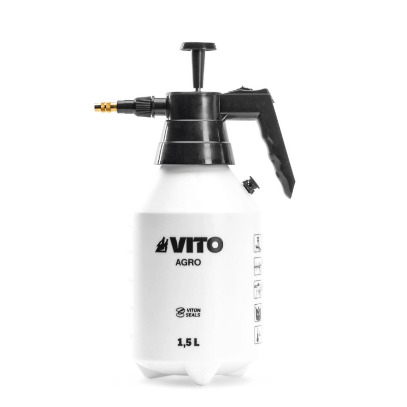 Pulverizador de mano 1.5L 4 boquillas intercambiables junta VITO