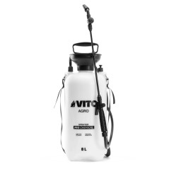 Spruzzatore da Giardino 8L 4 Ugelli Guarnizioni Viton Regolatore di Pressione VITO