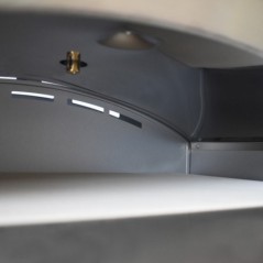 Gasgestookte pizzaoven 4800W baksteen 400°C