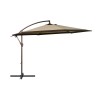 Garden Parasol Ø300 cm Tiltable Aluminum Polyester Canopy