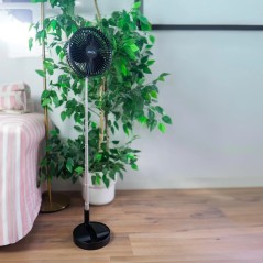 Portable Silent Fan Battery 7200mAh 24h Runtime