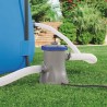 Above Ground Rectangular Pool 400x211x81 cm Filtration Pump