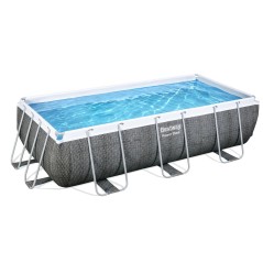 Piscina tubular retangular 404x201x100 cm 6 478 L