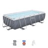 Piscina tubular retangular 404x201x100 cm 6 478 L