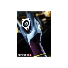 Guanto movimentazione leggera nitrile doppia spalmatura dorso aerato