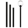 Poteau Lampadaire Extérieur PVC Cylindrique 180cm à6cm Compatible