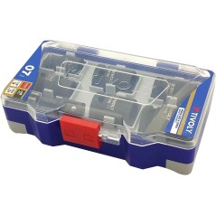 Coffret 7 Douilles à Choc à13-24mm Acier CrMo Adaptateur 1/2" TIVOLY