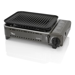 Portable Gas Barbecue 1780W Piezo Ignition Smoke-Free Grill ALPEN