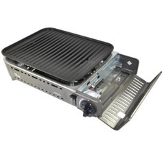 Portable Gas Barbecue 1780W Piezo Ignition Smoke-Free Grill ALPEN