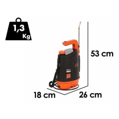 5L Battery Sprayer Lithium 3.7V Autonomy 2.5h