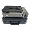 Tragbarer Gasgrill 1780W Piezozündung Rauchfreies Gitter ALPEN