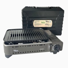 Draagbare Gasbarbecue 1780W Piezo-ontsteking Rookvrije Grill ALPEN