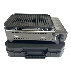 Draagbare gasbarbecue 1780W Piezo Ontsteking Centrale Gleuf Grill