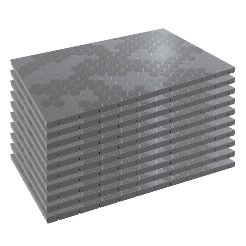 Interlocking Weather-Resistant Polypropylene Floor Tiles