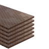 Piastrelle a Incastro Marrone Taupe 116x76x3cm Polipropilene