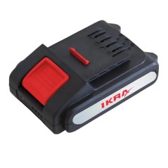 Ersatzbatterie 20V 2.0 Ah Lithium-Ionen 360g LED-Anzeige IKRA