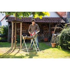 Tronçonneuse sans fil 40V moteur brushless guide OREGON 35,5 cm²