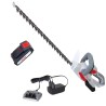Taille-haie sans fil 20V Lame 54cm Affà»tée au laser Batterie 2.0Ah