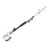 Tagliasiepi telescopico a batteria 20V Lama 40cm Autonomia 55min