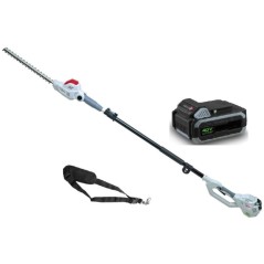 Cortasetos telescópico 40V cuchillas acero 48cm mango fibra vidrio IKRA