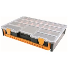 Aufbewahrungsbox 23 Herausnehmbare Fächer Transparenter Deckel