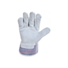 Gant manutention Lourde Taille 10 Cuir croute de bovin Paume doublée