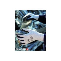Guanto Antitaglio Taglia 11 Maglia HDPE Rivestimento Lattice