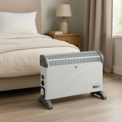Radiador eléctrico auxiliar 2000W programable turbo ventilado