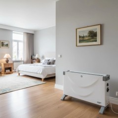 Radiador Eléctrico 2000W Control Remoto Termostato 3 Potencias