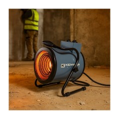 Tragbarer Elektrischer Heißluftgenerator 3000W 3 Leistungsstufen