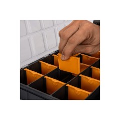 Aufbewahrungsbox 20 herausnehmbare Fächer verstärktes Polypropylen