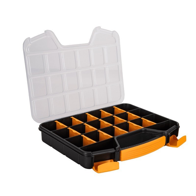 Storage Box 20 Removable Compartments Reinforced Polypropylene