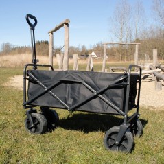 Folding Cart 402L KZ GARDEN 8" Wheels Oxford Fabric 50 kg Load
