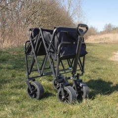 Vouwbare kar 402L KZ GARDEN wielen 8" Oxford stof draagkracht 50 kg