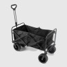 Klappbarer Wagen 402L KZ GARDEN Räder 8" Oxford-Gewebe Tragkraft 50 kg