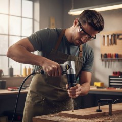 VITO Druckluftbohrmaschine 10mm - Leistung und Präzision