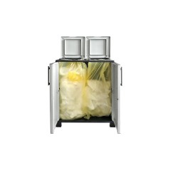 Armadio Raccolta Differenziata ARTPLAST 2 Coperchi Grigio