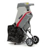 IKRA 2500W Garden Shredder – Steel Blades, 45mm Branches, 45L Bag