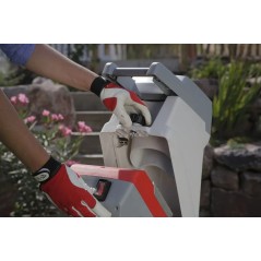 Triturador IKRA 2500W – Lâminas de aço, ramos 45mm, saco 45L