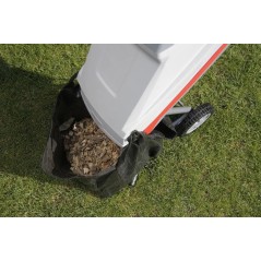 Trituradora IKRA 2500W – Cuchillas acero, ramas 45mm, bolsa 45L