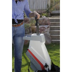 Broyeur IKRA 2500W – Lames acier réversibles, branches 45mm, sac 45L