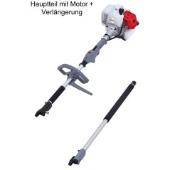 IKRA 4-in-1 Petrol Tool – 32.6 cc Engine, Easy Start, Soft-Grip Handle